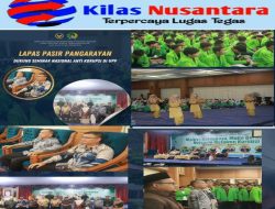 Lapas Pasir Pengaraian  Dukung Seminar Nasional Anti Korupsi di UPP
