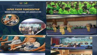Lapas Pasir Pengaraian  Dukung Seminar Nasional Anti Korupsi di UPP
