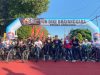 Gowes Sepeda Gembira Dalam Rangka HUT Bhayangkara ke-80 yang Digelar Polres Lumajang Menjadi Ajang Perkuat Kedekatan Polri dan Masyarakat dengan Diikuti Ribuan Peserta Dari Berbagai Daerah