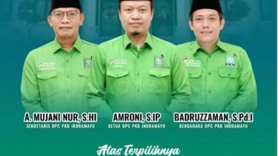 Amroni S.IP Kembali Nahkodai DPC PKB Kabupaten Indramayu Periode 2026–2031