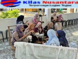 Belajar Membatik, Jadi Ajang Pererat Silaturahmi DWP Diskominfo Indramayu