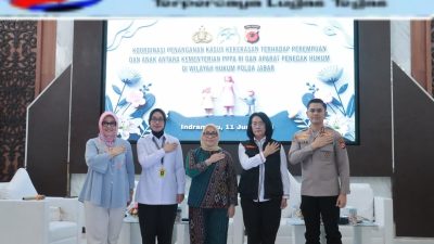 Menteri PPPA Kunjungi Polres Indramayu Bahas Penanganan Kekerasan Perempuan dan Anak