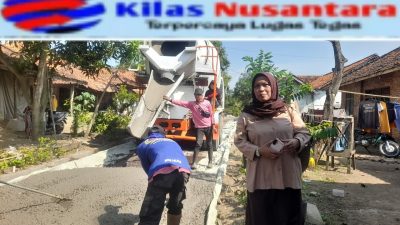 ‎Optimalkan Dana Desa Tahap Awal, Pemdes Sanca Bangun Jalan Beton untuk Perkuat Akses Warga dan Pertanian