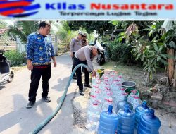 Sambut Hari Bhayangkara ke-80 Satlantas Polres Indramayu Salurkan Bantuan Air Bersih di Empat Desa