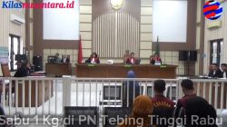 Sidang Sabu 1 Kg di PN Tebing Tinggi: Kuasa Hukum Sebut Dakwaan Kabur karena Barang Bukti Dimusnahkan Tanpa Penetapan Kejaksaan