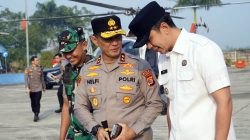 Kunker ke Lampung Selatan, Kapolda Lampung Disambut Langsung Bupati Radityo Egi Pratama