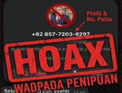 WASPADA PENIPUAN DAN NO WA +62 857-7203-6297 SEGERA DIBLOKR DAN TIDAK DILAYANI