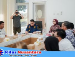 Bupati Pangandaran Tekankan Percepatan Penanganan Tongkang Nautica 22