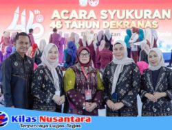 Hadiri HUT ke-46 Dekranas, Ketua Dekranasda Muba Patimah Toha Nyatakan Siap Dukung Sumsel Jadi Tuan Rumah Nasional