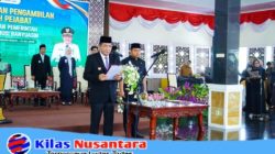 Perkuat Tata Kelola Pemerintahan, Bupati Muba Lantik Pejabat dan Kukuhkan Nomenklatur Baru