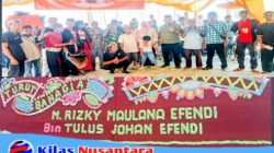 Acara Khitanan M. Rizky Maulana Efendi Putra Ke 2 Dari Tulus Johan Efendi Anggota Dewan DPRD Kab OKU Di Meriahkan Pertunjukan Budaya Tradisional