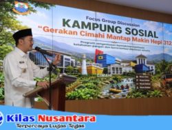 Pemkot Cimahi Adakan FGD Pengembangan Kampung Sosial Berbasis Ketahanan Pangan dengan Orientasi Destinasi Wisata