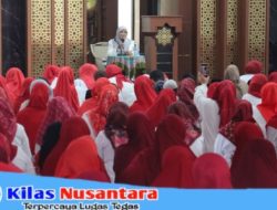 TP PKK Kota Cimahi Bersama Para Mitra Menyalurkan Santunan Kepada 45 Anak Yatim Dan Lansia
