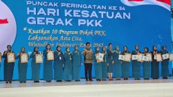 TP PKK Lampung Selatan Raih Penghargaan Nasional Imunisasi Zero Dose, 4.626 Anak Tuntaskan Imunisasi Kejar