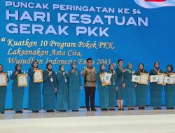 TP PKK Lampung Selatan Raih Penghargaan Nasional Imunisasi Zero Dose, 4.626 Anak Tuntaskan Imunisasi Kejar
