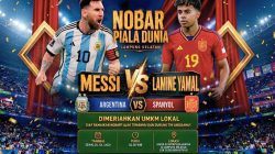 Gelar Nobar Final Piala Dunia di 17 Kecamatan, Pemkab Lampung Selatan Ubah Kemeriahan Jadi Berkah bagi UMKM Lokal