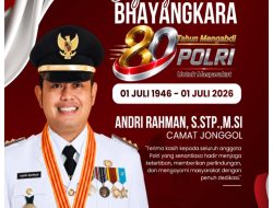 Momentum Hari Bhayangkara ke-80, Camat Jonggol Andri Rahman Sampaikan Apresiasi dan Sinergi Bersama Polri