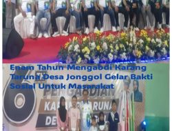 Enam Tahun Mengabdi, Karang Taruna Desa Jonggol Gelar Bakti Sosial untuk Masyarakat