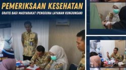 Lapas Pasir Pengaraian Kembali Hadirkan Pemeriksaan Kesehatan Gratis bagi Pengguna Layanan Kunjungan