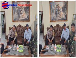 Polres Bogor. (Sinergitas TNI dan Polri) Polsek Megamendung melalui Bhabinkamtibmas Aiptu STP.SIRAIT bersama Babinsa Serda Fajar melaksanakan kegiatan sambang kepada warga binaan di wilayah Desa Gadog Kecamatan Megamendung Kabupaten Bogor. Kamis (16/07/2026)