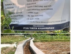 Petani Desa Cibitung Wetan Sambut Antusias Proyek P3-TGAI, Irigasi Pertanian Makin Lancar