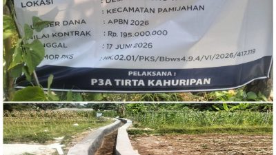 Petani Desa Cibitung Wetan Sambut Antusias Proyek P3-TGAI, Irigasi Pertanian Makin Lancar