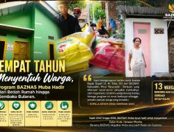 Empat Tahun Menyentuh Warga, Program BAZNAS Muba Hadir dari Bedah Rumah hingga Sembako Bulanan