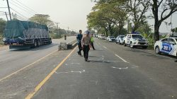 Satlantas Polres dan Polda Jabar Lakukan Olah TKP Ilmiah Usut Kecelakaan Belasan Korban Meninggal di Pantura Indramayu