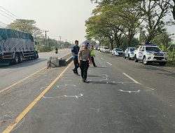 Satlantas Polres dan Polda Jabar Lakukan Olah TKP Ilmiah Usut Kecelakaan Belasan Korban Meninggal di Pantura Indramayu