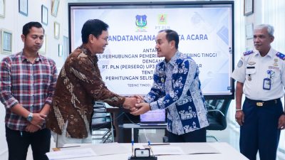 Pemko Tebing Tinggi dan PLN UP3 Pematangsiantar Teken Efisiensi Daya, Hemat Anggaran Rp261 Juta Per Bulan