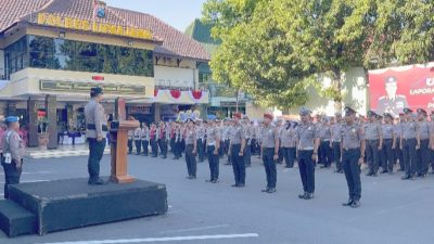 62 Personel Polres Lumajang Naik Pangkat, Kapolres Berpesan Jadikan Motivasi Tingkatkan Profesionalisme