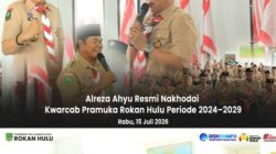 Alreza Ahyu Resmi Nakhodai Kwarcab Pramuka Rokan Hulu Periode 2024–2029