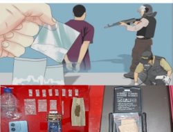 Satresnarkoba Polres Rokan Hulu Ungkap Peredaran Sabu dan Ganja di Kepenuhan Hulu, Dua Pria Diamankan
