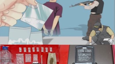 Satresnarkoba Polres Rokan Hulu Ungkap Peredaran Sabu dan Ganja di Kepenuhan Hulu, Dua Pria Diamankan