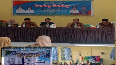 Tekan Angka Stunting, Rembug Stunting Desa Teluk Aur Dihadiri Langsung Camat Rambah Samo Sulaiman