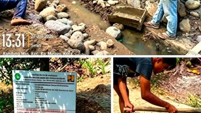 Peningkatan Drainase RT 03 Kandang Mas Rp199 Juta Diduga Abaikan K3 & Metode Kerja Tak Standar,Pengawasan Dipertanyakan, 