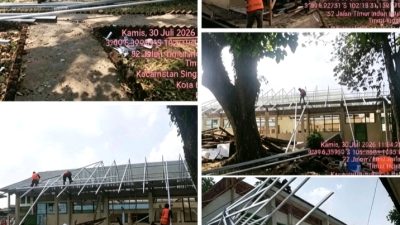Proyek Revitalisasi SMAN 4 Kota Bengkulu Senilai Rp1,5 Miliar Diduga Melalaikan K3,Keselamatan Siswa dan Pekerja Terancam, 