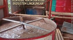 Bos Ajun pemilik tong emas ilegal seolah kebal hukum dan sulit di temui terkesan menghindar dari konfirmasi awak media terkait izin legalitas APH seolah tutup mata