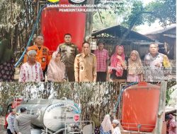 Sinergi Pemerintah Desa Weninggalih dan BPBD serta Ormas DPAC satria Banten Jonggol,Kabupaten Bogor Salurkan Bantuan Air Bersih untuk Masyarakat