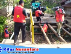Atas Instruksi Bupati Toha, Jembatan Purwosari Rampung Diperbaiki