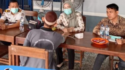 Lapas Sekayu Gandeng Puskesmas Balai Agung Periksa Kesehatan Jiwa Dua Warga Binaan