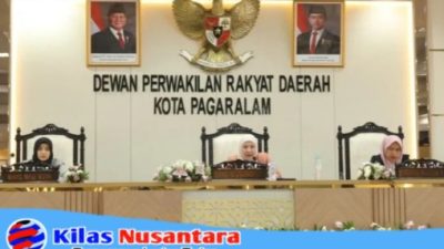 Peringati Hari Jadi Kota Pagaralam Ke-25 Tahun 2026, DPRD Kota Pagaralam Menggelar Rapat Paripurna