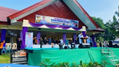 Walikota Pagaralam Ludi Olisnsyah Pimpin Langsung Upacara HUT Ke-25 Kota Pagaralam