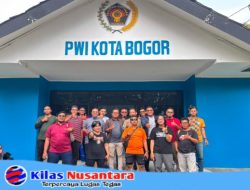 Silaturahmi ke Mako PWI Kota Bogor, Kang Andy Jualan Gagasan Ini Sebagai Modal Maju di Konferprov PWI Jabar