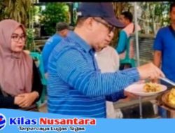Direktur PDAM H. Berto Darmo Puja Asmanto, MBA Mensupport Kegiatan Makan Bergizi Gratis Bersama