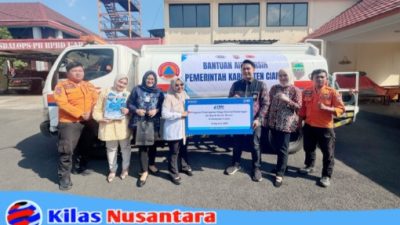 “Bersinergi untuk negeri, berbagi manfaat untuk masyarakat. Bersama BRI BO CIAMIS dan Pemerintah Kabupaten Ciamis, wujudkan akses air bersih untuk kehidupan yang lebih baik.”