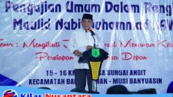 Hadiri Tabligh Akbar di Sungai Angit, Bupati Toha: Maulid Nabi Jangan Berhenti pada Seremonial