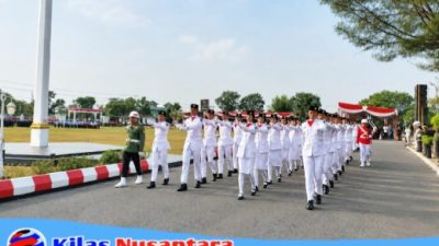 Pesona Parade Senja Tutup Rangkaian HUT ke-81 RI di Kabupaten Muba Dengan Khidmat