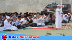 Bupati Dan Wakil Bupati Sholat Istisqa Bareng Masyarakat Di Pesantren Alfakhriya