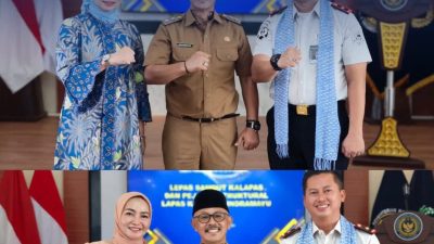 Pemkab Indramayu Hadiri Pisah Sambut Lapas Baru Kelas IIB